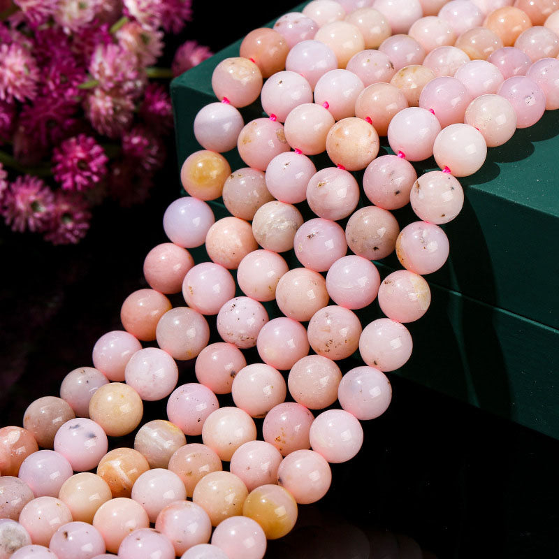 ピンクオパールビーズ卸売 3A/5A 6/8/10mm