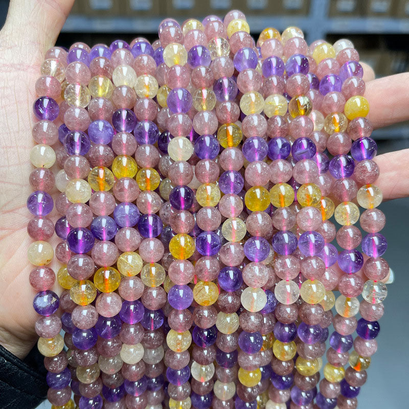 スーパーセブン(セイクリッドセブン)ビーズ卸売 天然 6/8/10mm