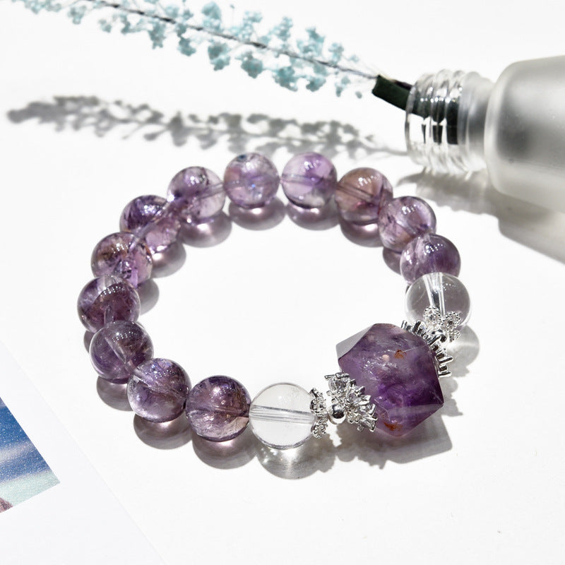 FJHDIY056 Original Amethyst Bracelet 10mm