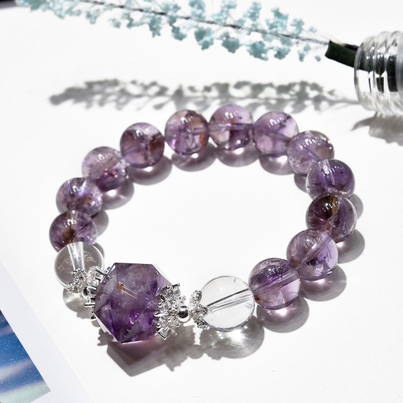FJHDIY056 Original Amethyst Bracelet 10mm