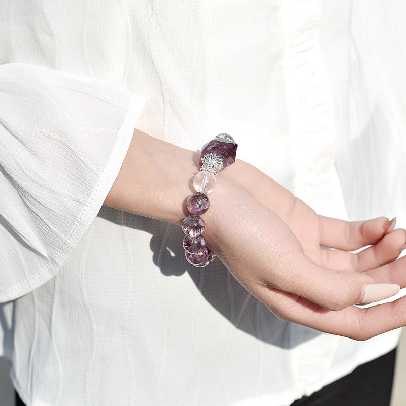 FJHDIY056 Original Amethyst Bracelet 10mm