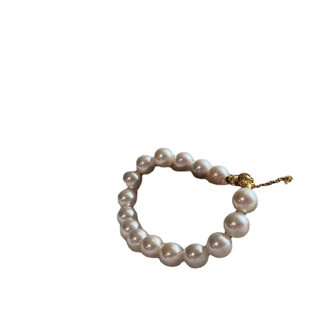 FJHDIY065 High-light pearl magnetic buckle Bracelet 6/8/10mm