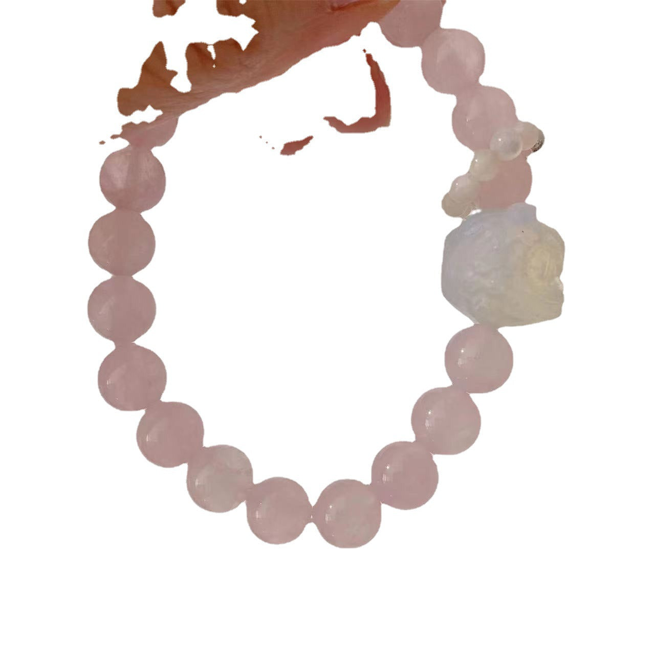 FJHDIY009 Obsidian Wake Lion Bracelet 8mm