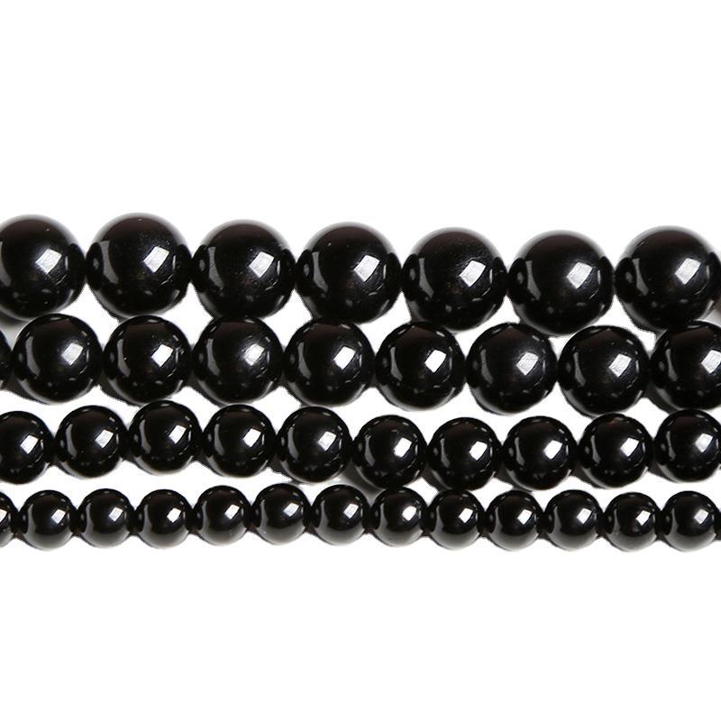 ブラックトルマリンビーズ卸売 5A/7A 4/6/8/10/12mm