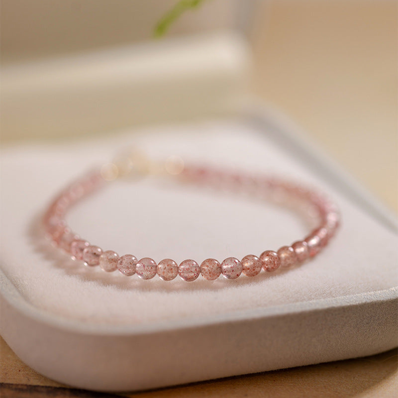 FJHDIY040 Citrine Bracelet 2mm
