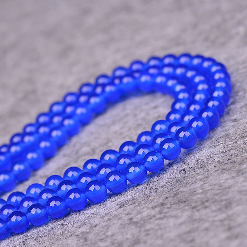 ブルーカーネリアンアゲート 連材 8/10/12mm