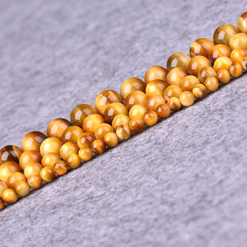ゴールドタイガーアイ石 連材 8/10/12mm