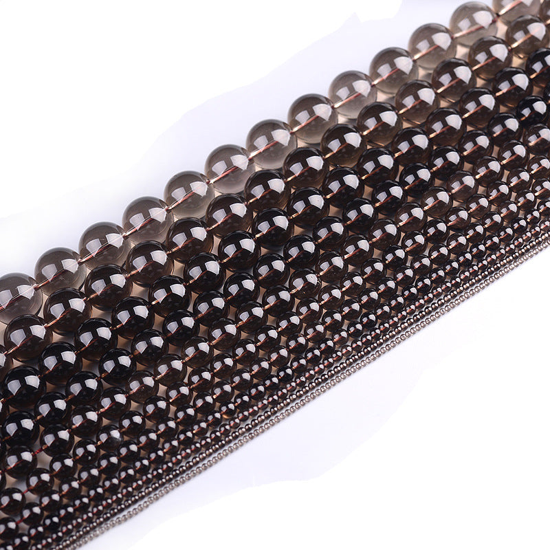 スモーキークォーツ 連材 5A 6/8/10mm