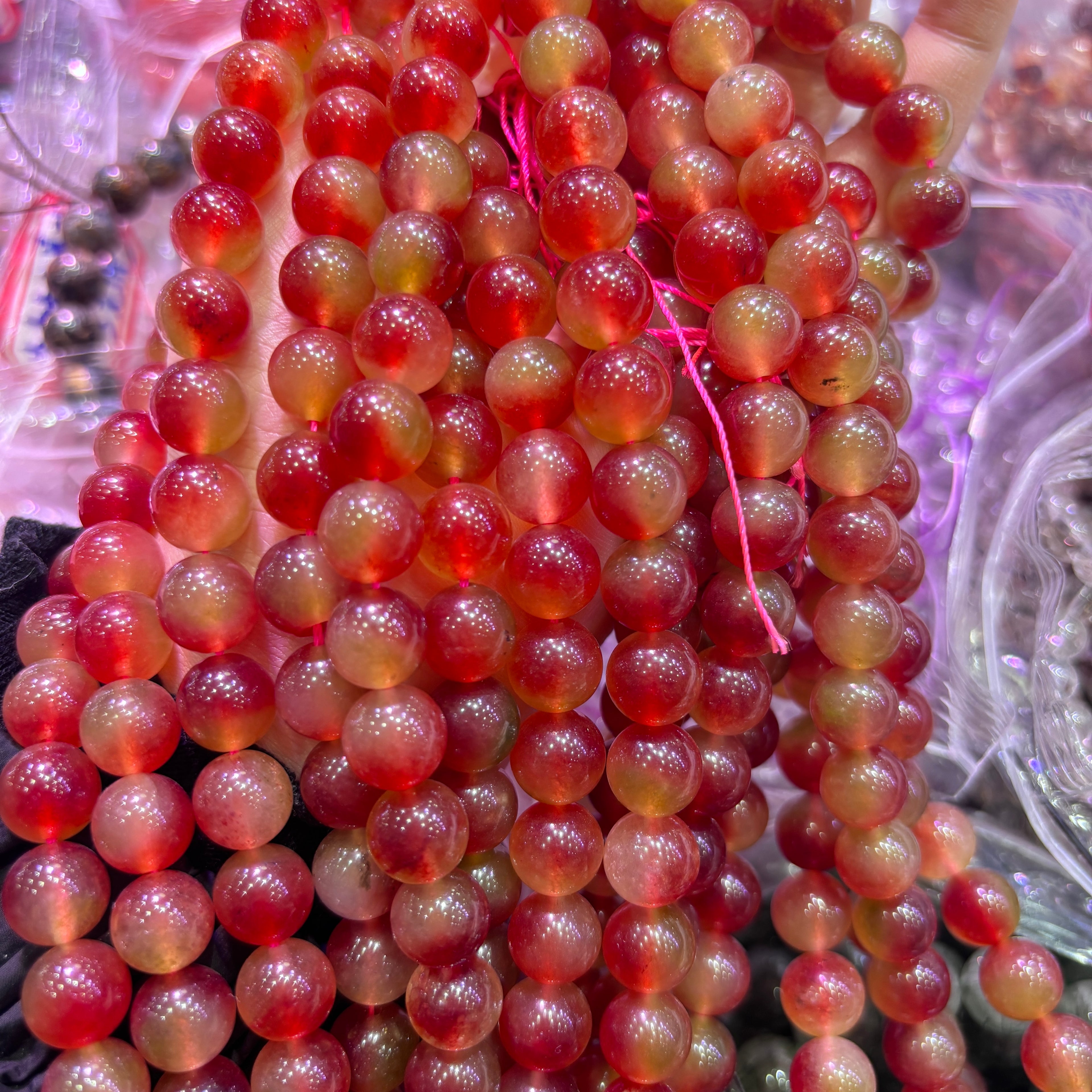 スイカの翡翠  ブレスレット8/10/12mm