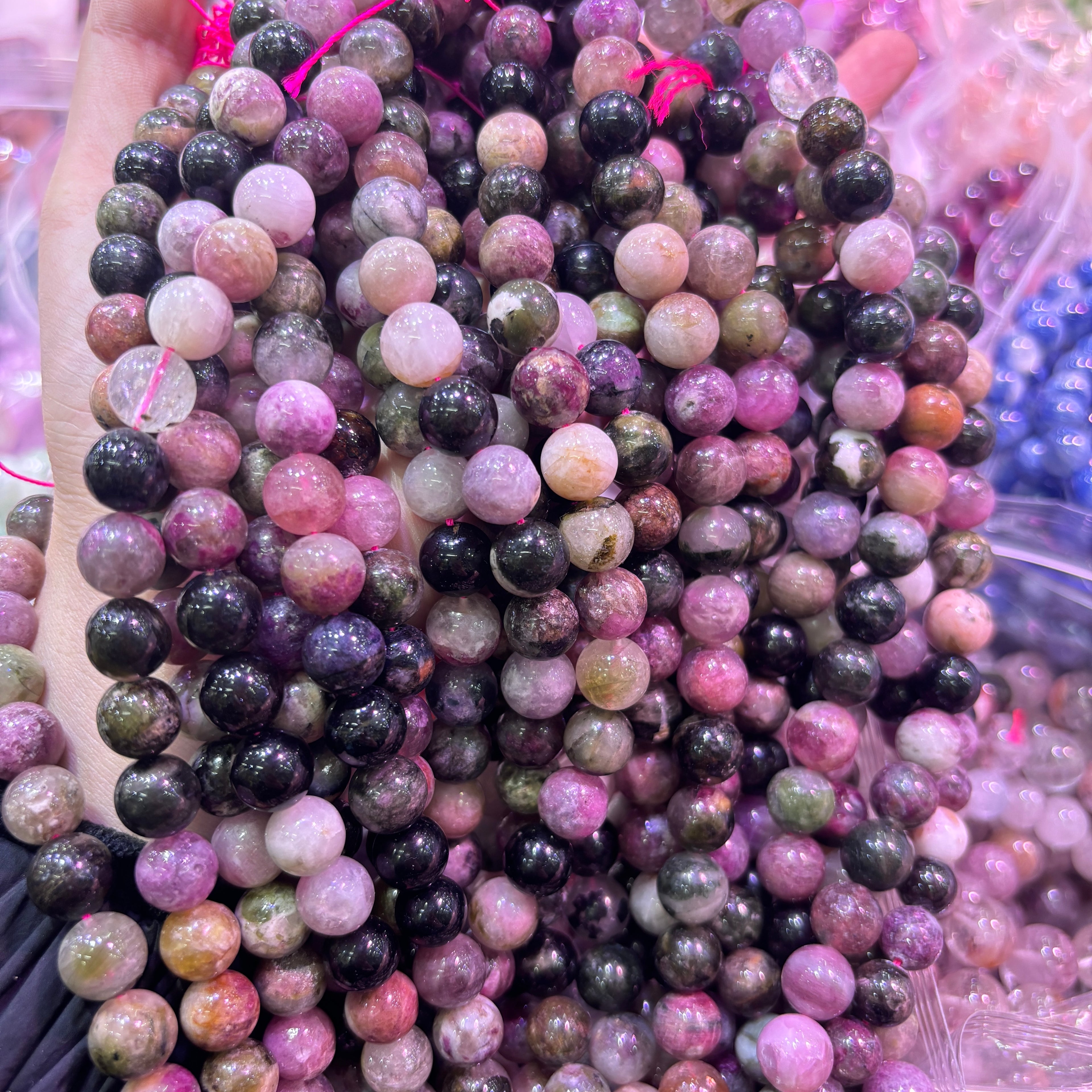 トルマリン  ブレスレット8/10/12mm