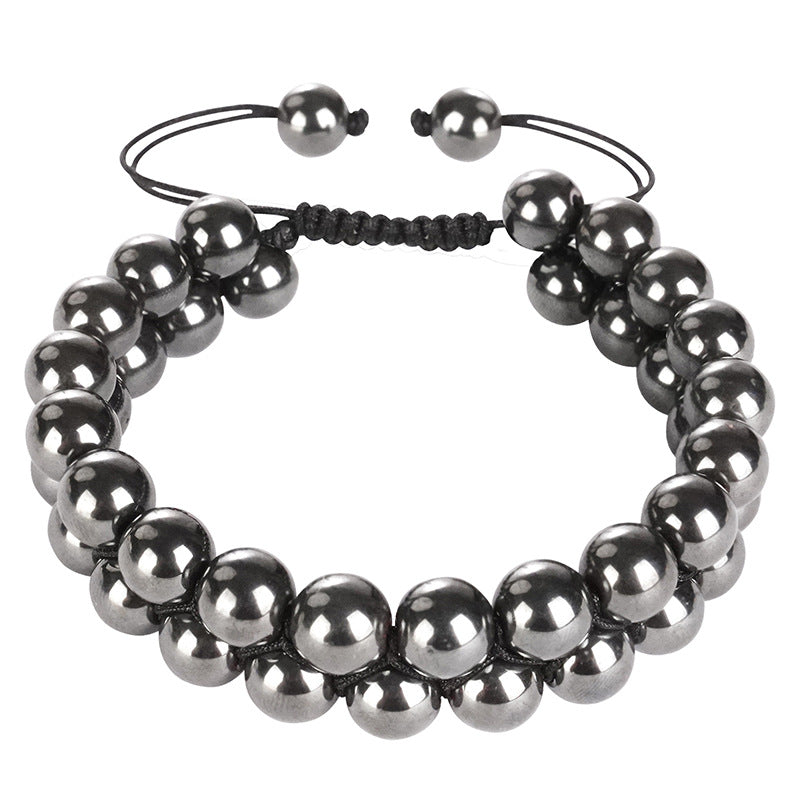 FJHDIY071 Natural strawberry crystal freshwater pearls Bracelet 8mm