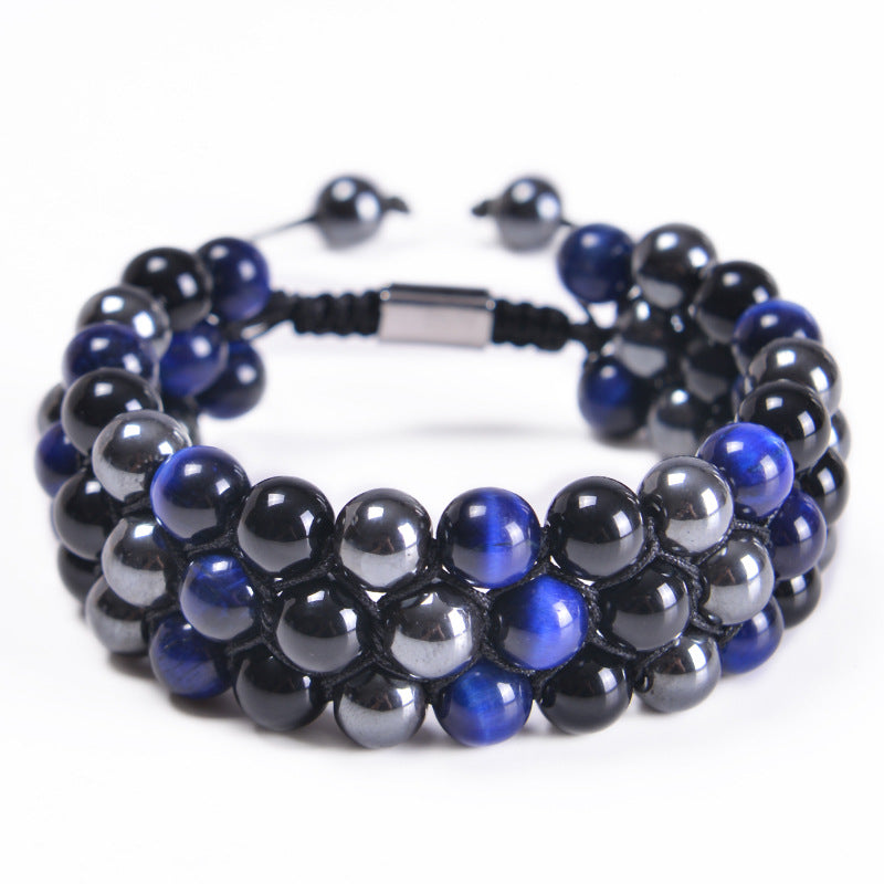 FJHDIY071 Natural strawberry crystal freshwater pearls Bracelet 8mm