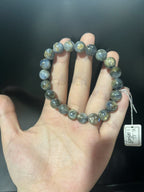 XLSL046 Blue Crystal and Grandmother Symbiosis bracelet 6/8/10/12mm