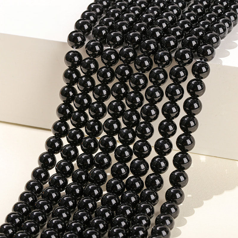 オブシディアンビーズ卸売 天然/5A/7A 4/6/8/10/12mm