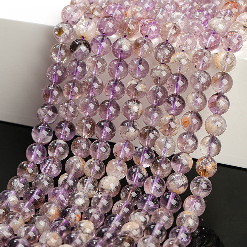 紫色のアゼツライトビーズ卸売 5A 6/8/10mm