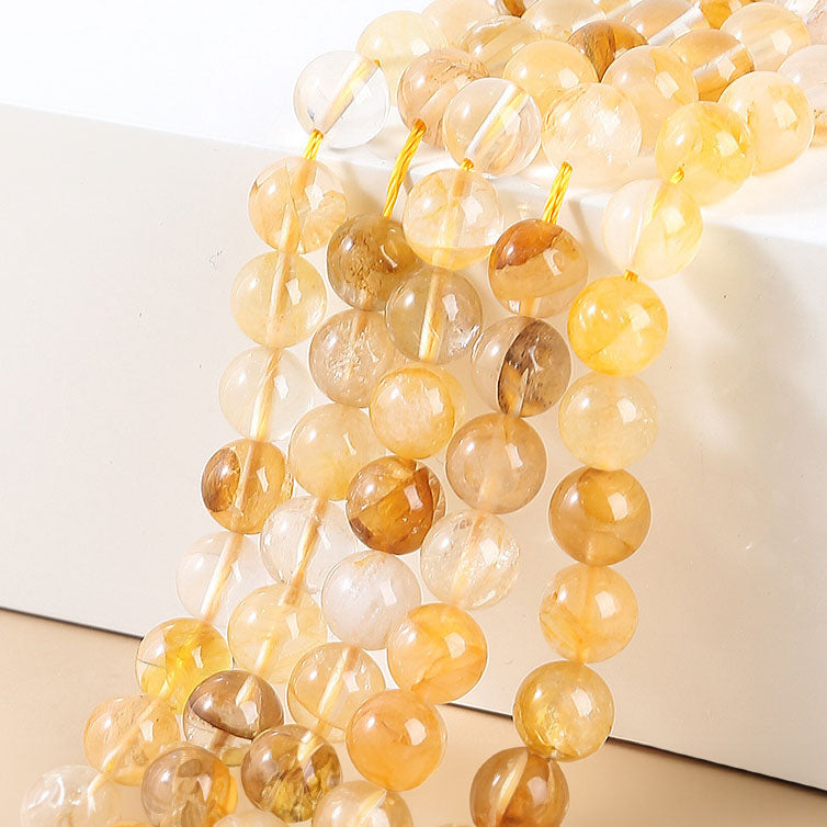 Yellow Fire Quartz Bracelet Wholesale Natural 6/8/10mm