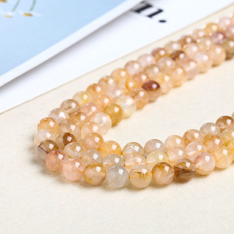 Yellow Fire Quartz Bracelet Wholesale Natural 6/8/10mm