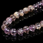 紫色のアゼツライトビーズ卸売 5A 6/8/10mm