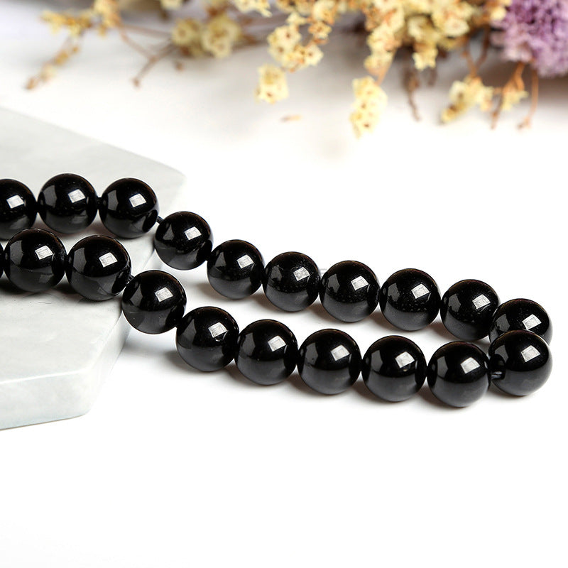 ブラックトルマリンビーズ卸売 5A/7A 4/6/8/10/12mm