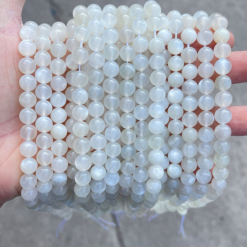 ムーンストーンビーズ卸売 3A/5A 6/8/10mm