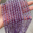 ブラジル産アメジストビーズ卸売 3A/5A/7A 6/8/10/12mm