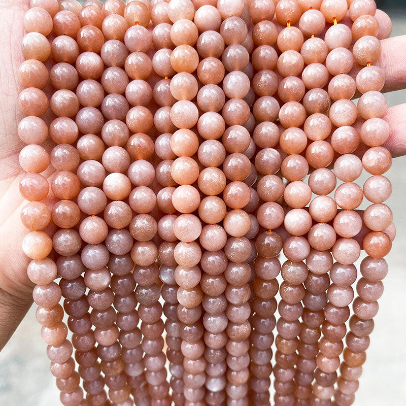 サンストーンビーズ卸売 3A/5A/7A 4/6/8/10mm