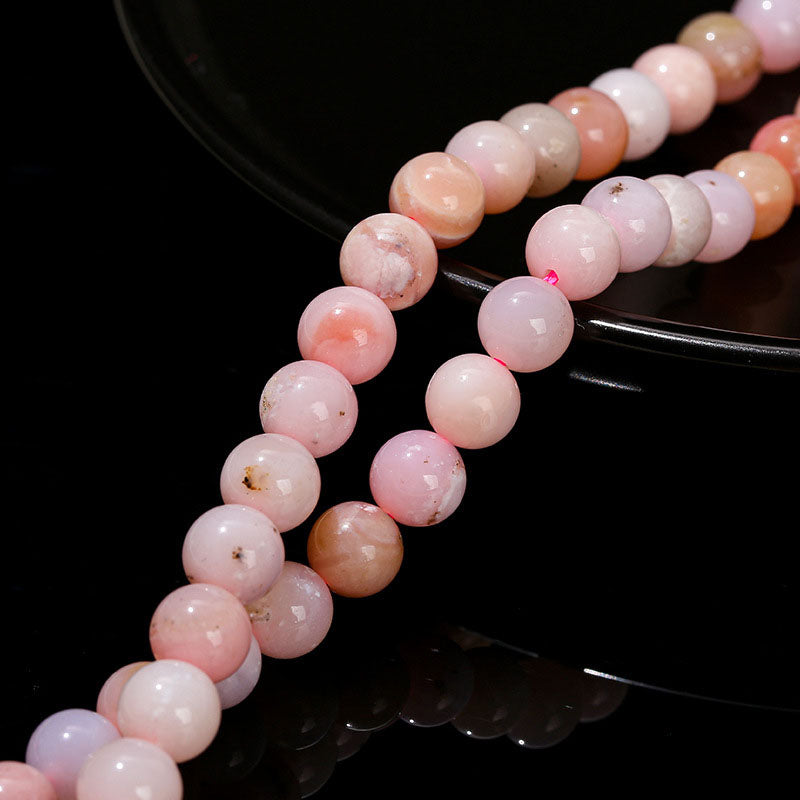 ピンクオパールビーズ卸売 3A/5A 6/8/10mm