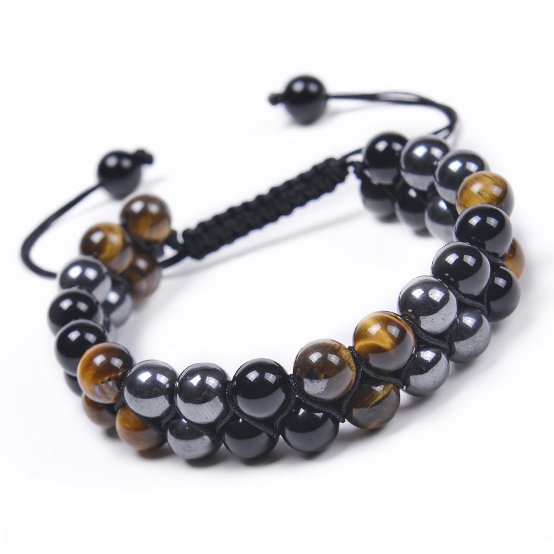 FJHDIY071 Natural strawberry crystal freshwater pearls Bracelet 8mm