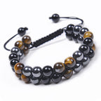 FJHDIY071 Natural strawberry crystal freshwater pearls Bracelet 8mm