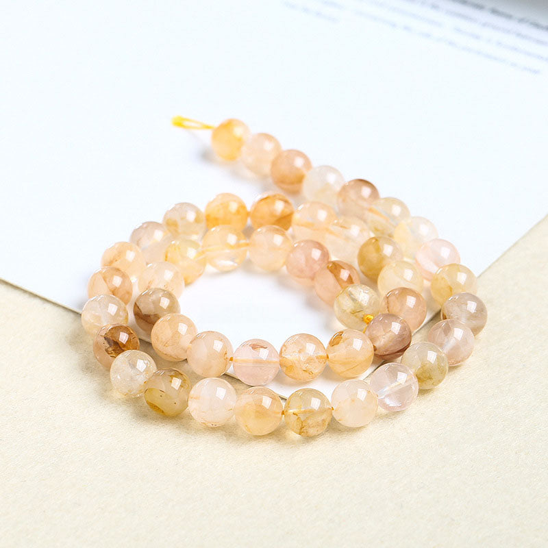 Yellow Fire Quartz Bracelet Wholesale Natural 6/8/10mm