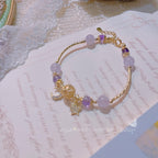 FJHDIY003 Lavender Amethyst Bracelet 10mm