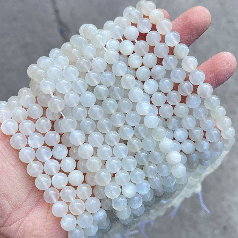 ムーンストーンビーズ卸売 3A/5A 6/8/10mm