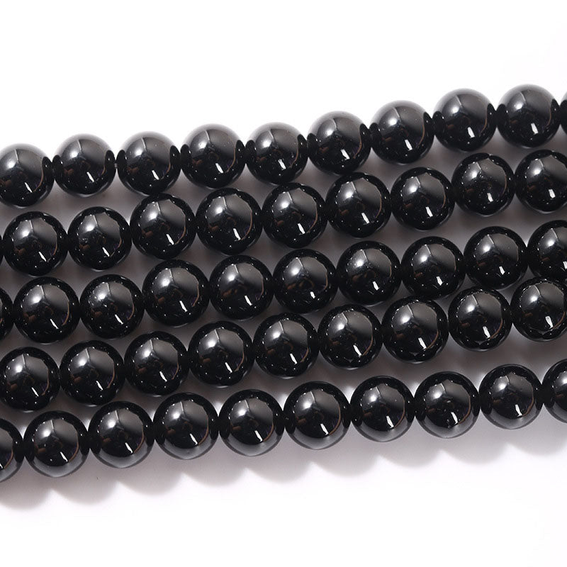 オブシディアンビーズ卸売 天然/5A/7A 4/6/8/10/12mm