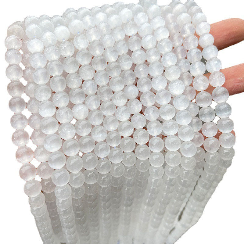 セレナイト（ジプサム）ビーズ卸売 3A/5A 6/8/10mm