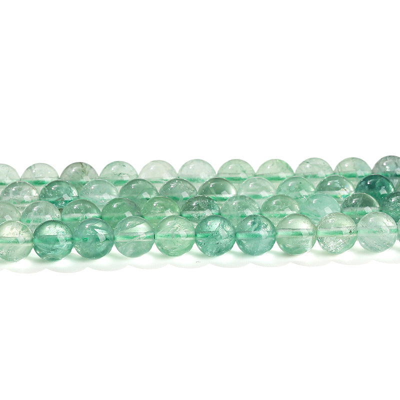 緑フローライトビーズ卸売 天然 6/8mm