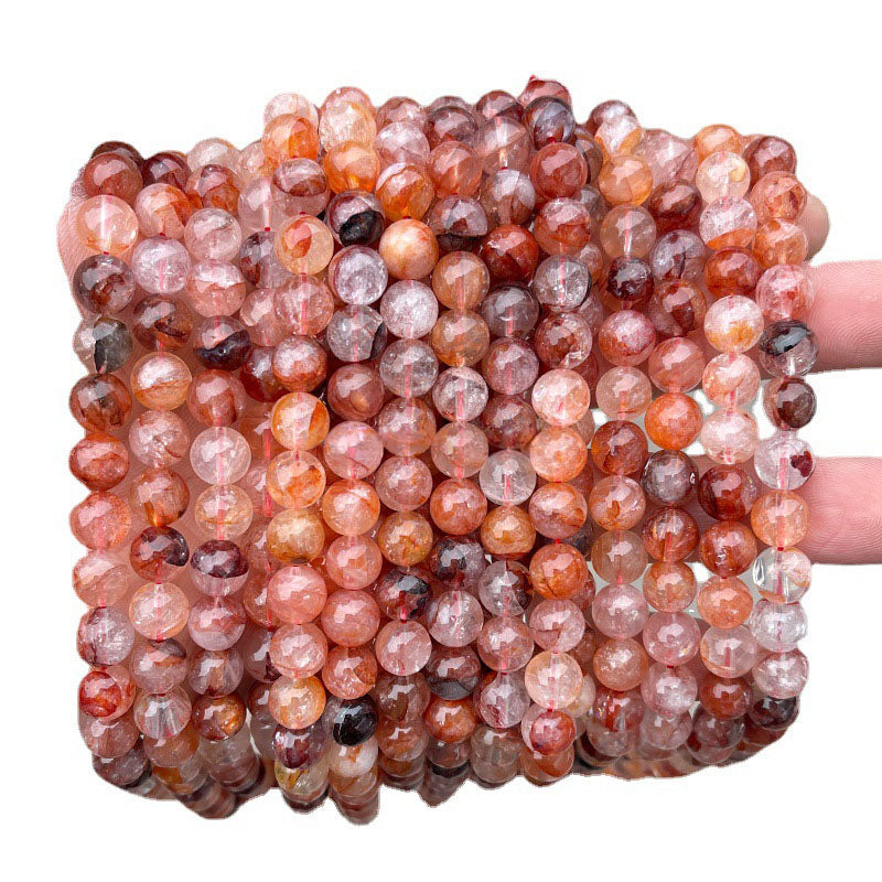 ファイアークォーツビーズ卸売 3A 4/6/8/10/12mm