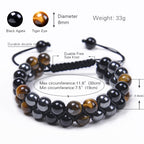 FJHDIY071 Natural strawberry crystal freshwater pearls Bracelet 8mm