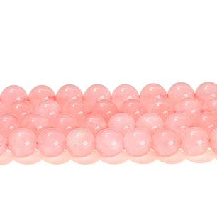 マダガスカル ローズクォーツブレスレット卸売 3A/5A 6/8/10/12mm