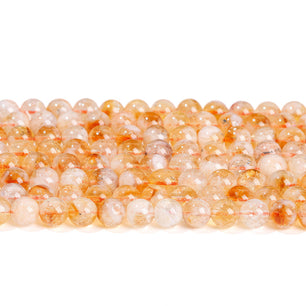 ダークシトリンビーズ卸売 3A/5A 6/8/10/12mm