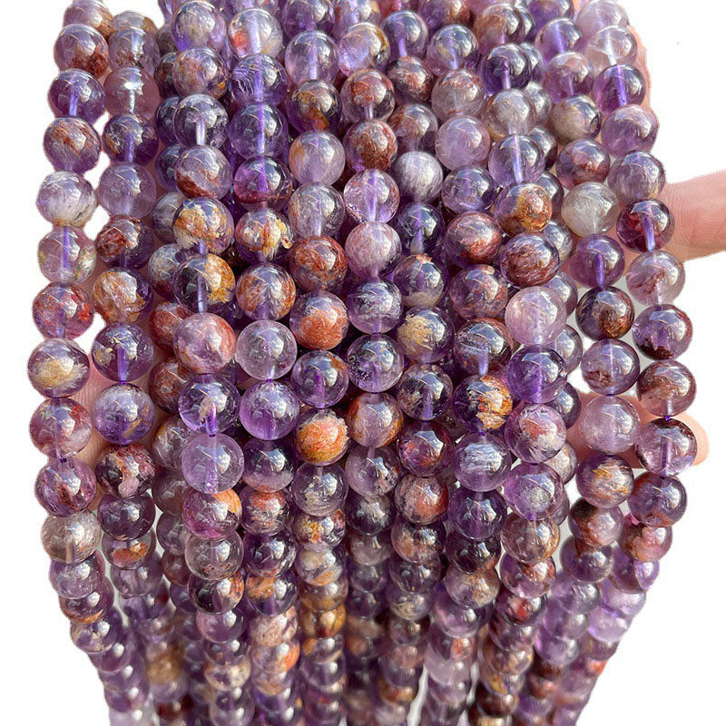 紫色のガーデンクォーツビーズ卸売 天然 4/6/8/10/12mm