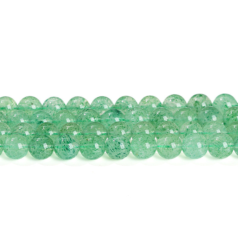 緑ストロベリークォーツビーズ卸売 天然 6/10mm
