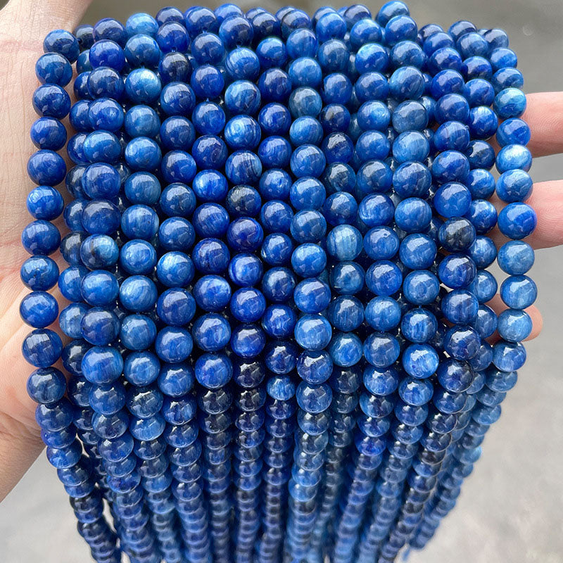 カイヤナイトビーズ卸売 天然 6/8/10mm