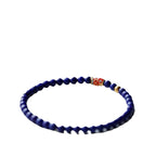 FJHDIY017 Lapis lazuli Bracelet 4mm