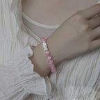 FJHDIY036 Cat's eye stone Bracelet 8mm