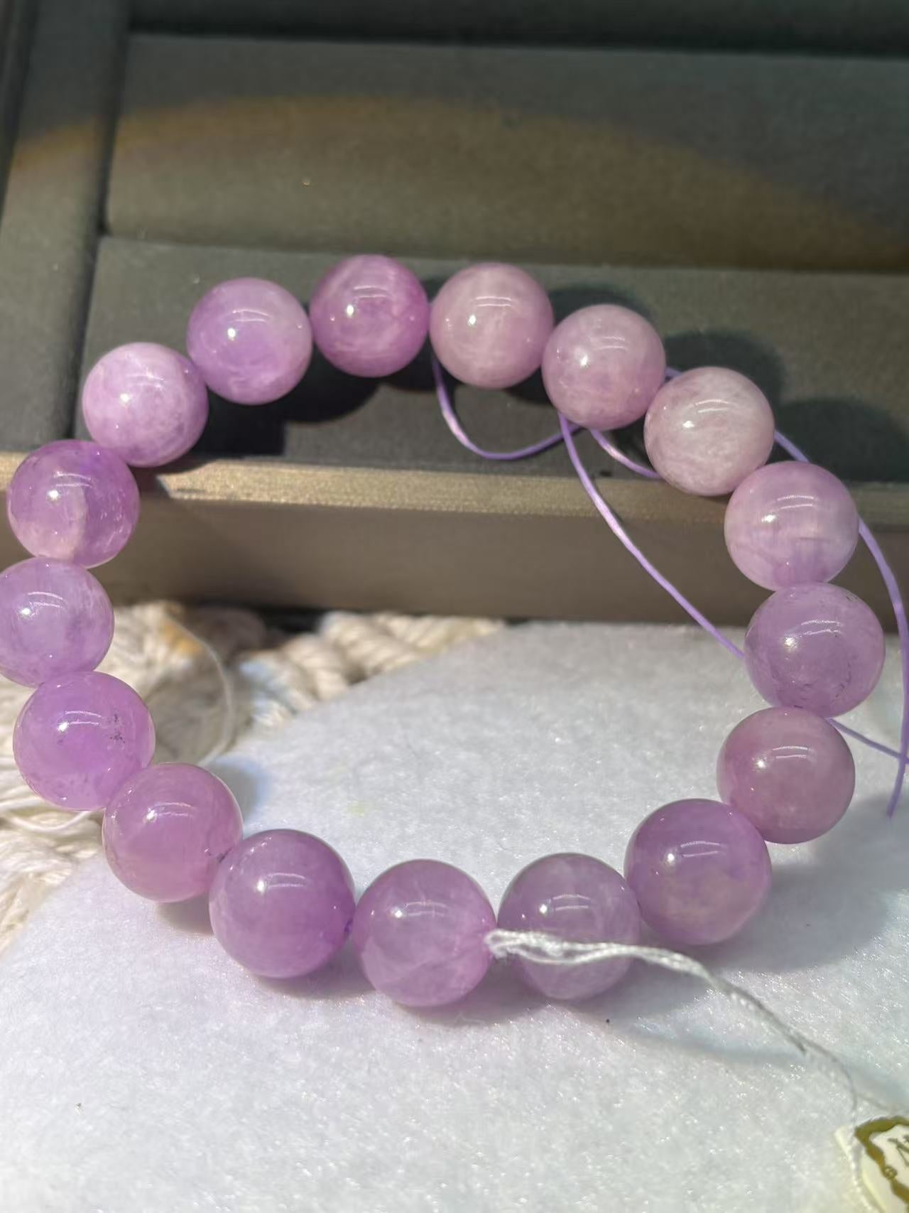 XLSL081 Kunzite bracelet 6/8/10/12mm