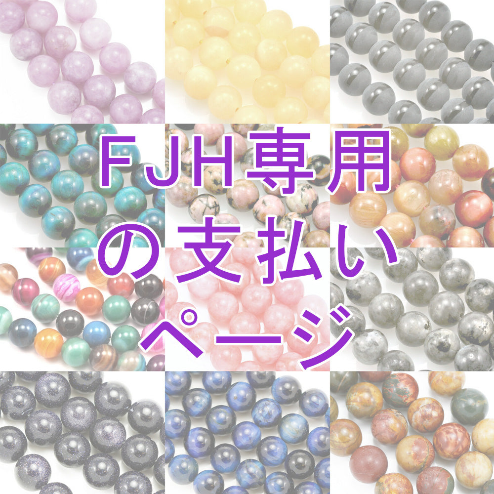 FJHCRYSTAL 専用の支払いページ