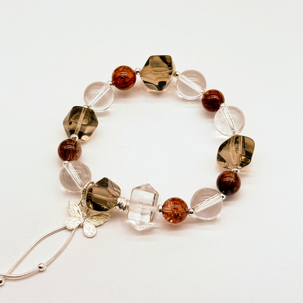 【予約販売商品】OS0010 オリジナルの天然石ブレスレット「安定と守護」