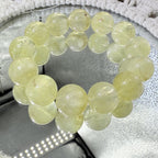 XLSL032 Yellow Fluorite bracelet 6/8/10/12mm