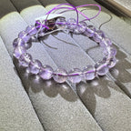 XLSL075 Amethyst Lavender bracelet 6/8/10/12mm