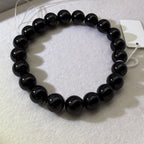 XLSL021 Black Rutilated Quartz bracelet 6/8/10/12mm